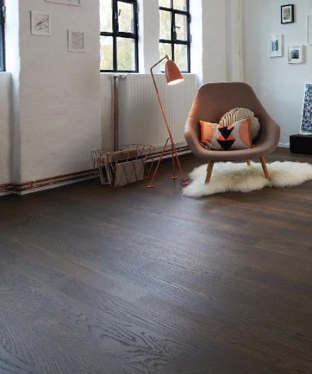 Parquet cleverpark fumé crema La Rochelle