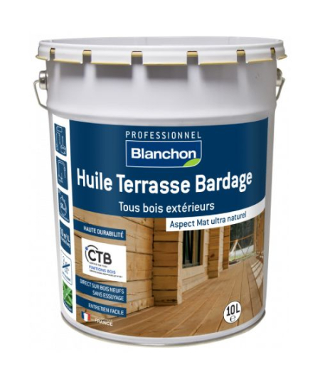 Huile terrasse bardage Blanchon La Rochelle