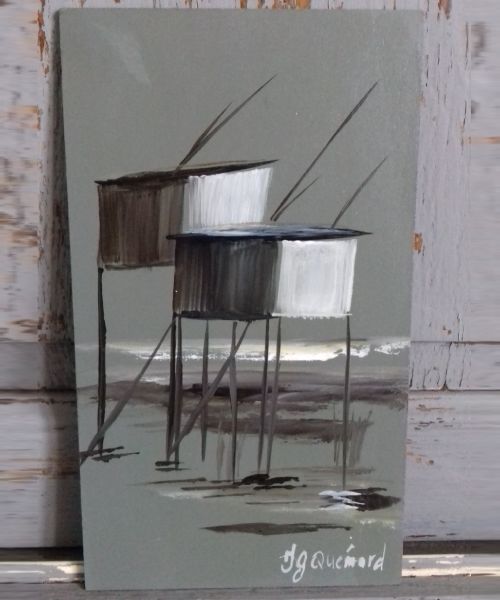 Petit tableau peint à la main