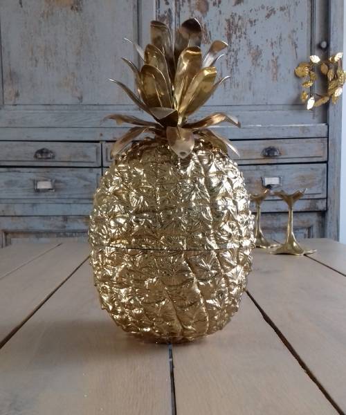 Seau à glace vintage en forme d'ananas ...