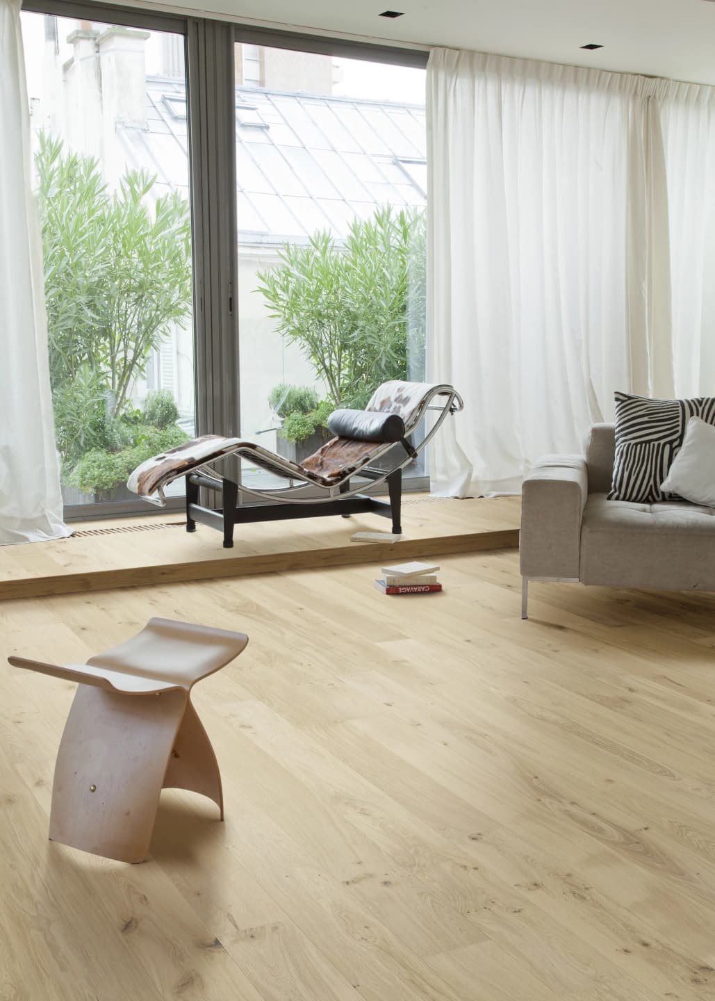 Parquet chêne bois brut authentique
