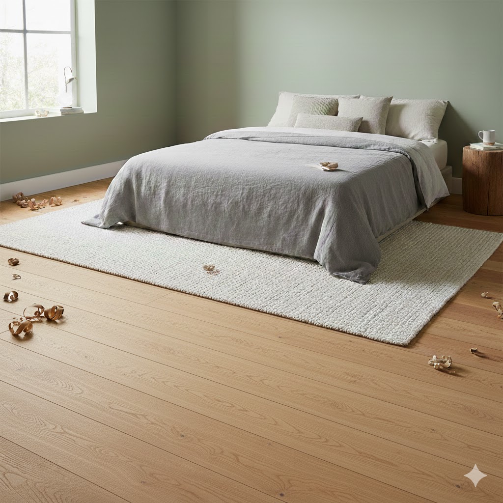 Parquet massif Châtaignier 15 x 120 mm